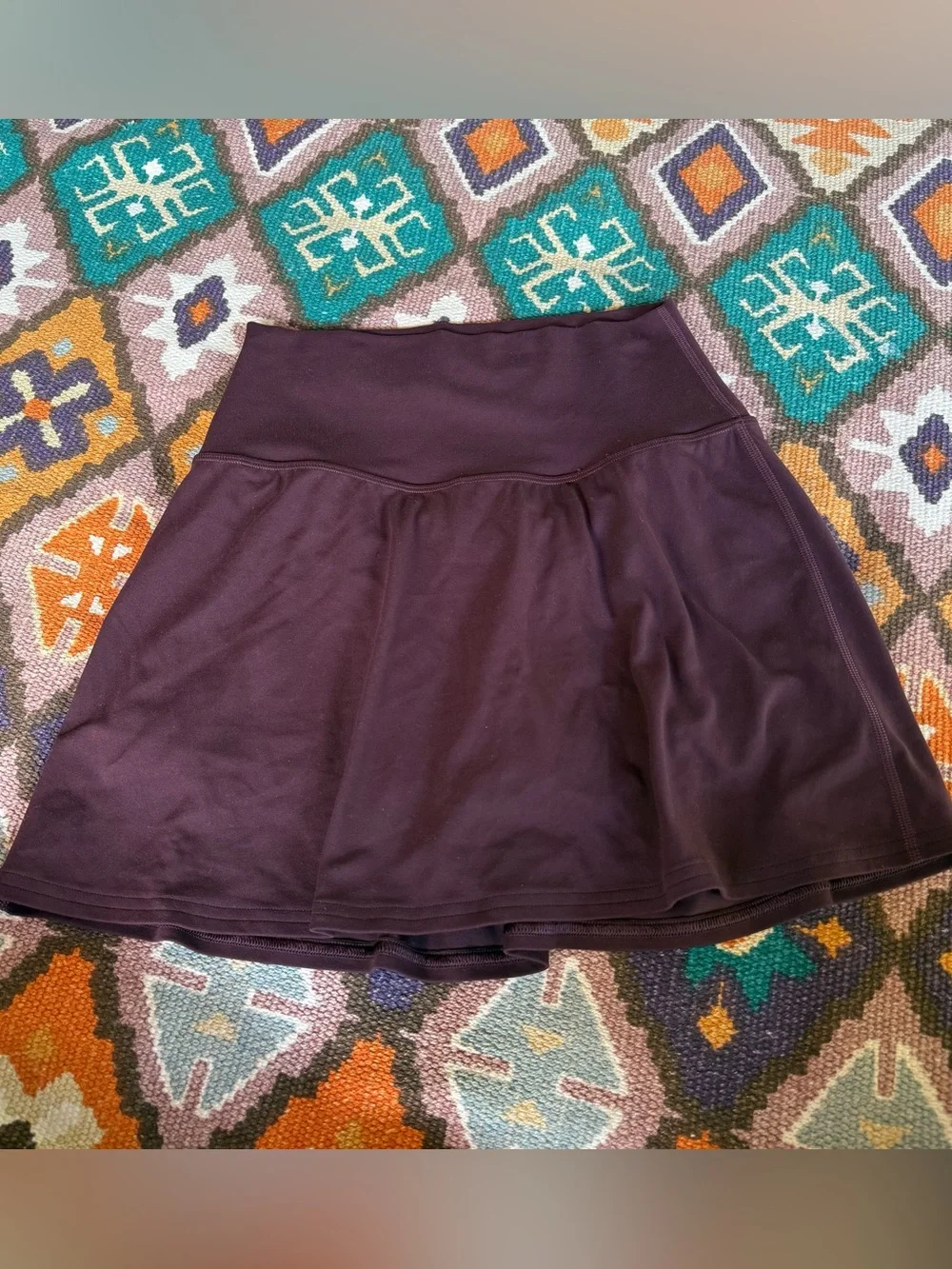 Lululemon Align High-Rise Skirt Garnet Women’s Size 4 Breathable Nulu Fabric